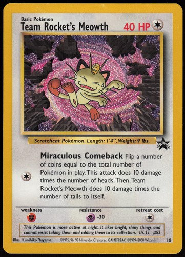 Pokemon card team - card, rocket's