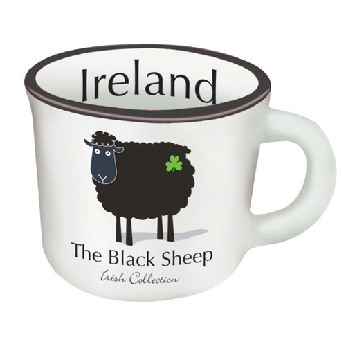 The black sheep - sheep, ceramic