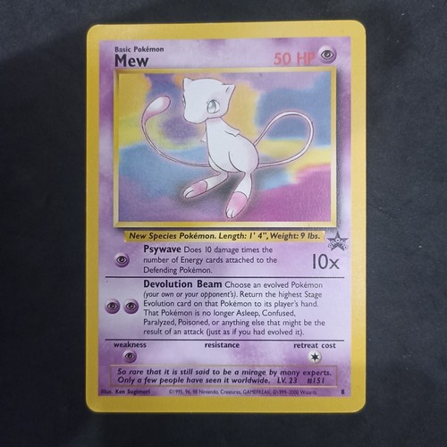 Mew black star promo wotc - mew,